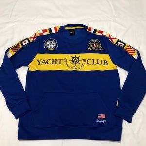 NYC KRISP YACHT CLUB MEN’S LONG SLEEVE SWEATER S